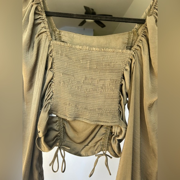 Mable Long Sleeve Milk Maid Top - Picture 8 of 11